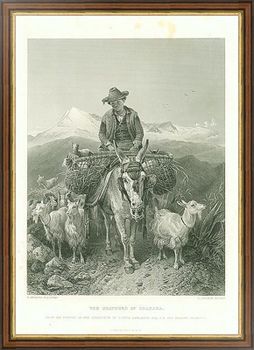 Картина в раме The Goatherd of Granada