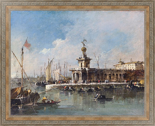 Картина на холсте Венеция - Пунта делла Догана