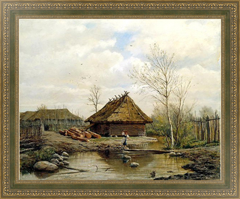 Репродукция картины Весна. 1875