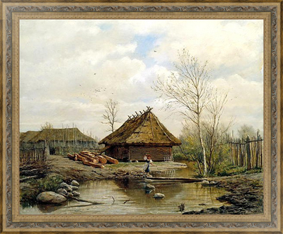Картина на холсте Весна. 1875