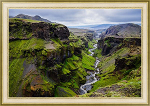 Постер Исландия, горы Торсмёрк