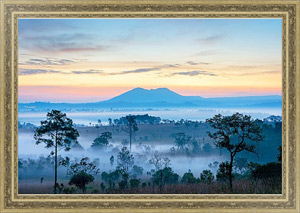 Картина на холсте Восход в национальном парке в Таиланде