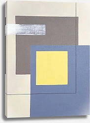 Постер Geometric Abstract by MaryMIA Geometry. Blue and Yellow Mood. Free spirit 5