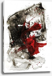 Постер Юлия Рытикова Красное на черном N2
