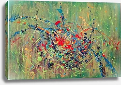 Постер Julia Solarte Взрыв зелёного