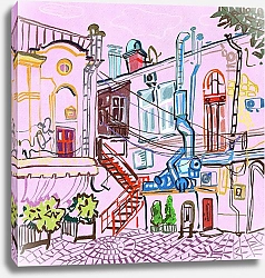 Постер olies Старый двор