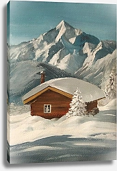 Постер Tatyana Konstantinova Снежные горы
