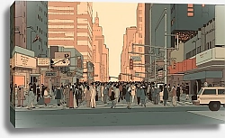 Постер Виктор Липников Городской Пейзаж