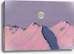 Постер Жучков Михаил Закат в горах