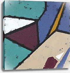 Постер Simple Abstract. TAS Studio by MaryMIA Stained glass. Geometrical puzzle 11