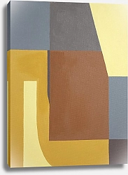 Постер Geometric Abstract by MaryMIA Geometry. Shades of brown. Palette 2