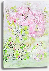 Постер Татьяна Сергеева Розовый куст: облако из роз