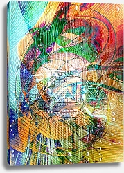 Постер Julia Solarte Слияние жизни и технологий.