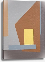 Постер Geometric Abstract. TAS Studio by MaryMIA Geometry. Shades of brown. Palette 5