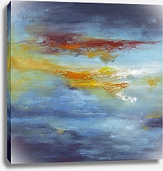 Постер Abstract Series by MaryMIA Сolour energy. Sunset reflection