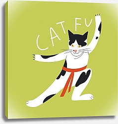 Постер Julie Alex Cat Fu