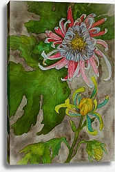 Постер Risovaka Японские хризантемы