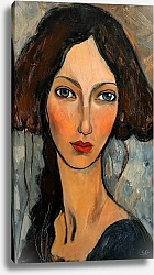 Постер Сергей Гундоров Портрет загадочной девушки