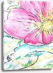 Постер Литвинова Наталья Тюльпан акварелью (часть3)