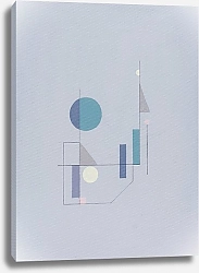 Постер Geometric Abstract by MaryMIA Grey geometry balance