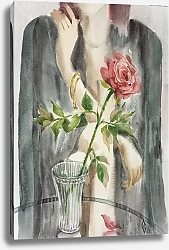 Постер Елена Саллинен Роза.