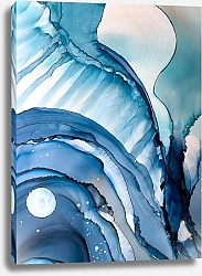 Постер The.Abstract.Ink by Tati Лунная лагуна 1