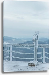 Постер Ольга Дубровина Ледяной пейзаж