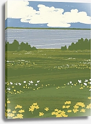 Постер Тимофеева Софья Полотна знойного лета