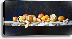 Постер Lukian - Алëна Савченко Лимоны и апельсины на старом винтажном столе