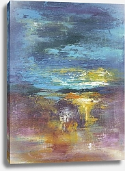 Постер Abstract Series by MaryMIA Сolour energy. Purple sunset