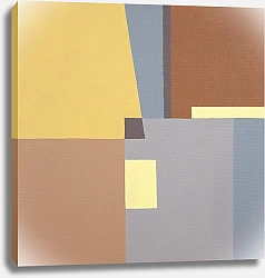Постер Geometric Abstract by MaryMIA Geometry. Shades of brown. Palette 10