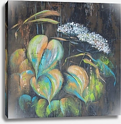 Постер Татьяна Грэй Гортензии в мамином саду: картина для спальни и гостиной