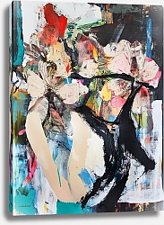 Постер Nikaleona Abstract Plum Bouquet 13