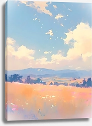 Постер Дарья Воробьева Летний день среди гор