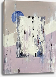 Постер Abstract Series by MaryMIA Shabby windows. Blue moon