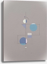 Постер Geometric Abstract by MaryMIA Brown geometry balance