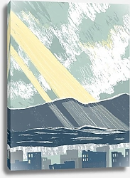 Постер Тимофеева Софья Лучи над Киото