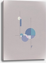 Постер Geometric Abstract by MaryMIA Brown geometry balance 2