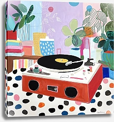 Постер Саша Робинсон Ретро-проигрыватель пластинок
