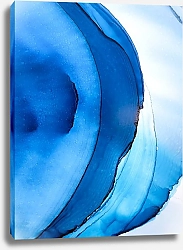 Постер The.Abstract.Ink by Tati Синий ирис 2