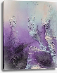 Постер Татьяна Сергеева Пульсация аметиста: фиолетовый туман в горах