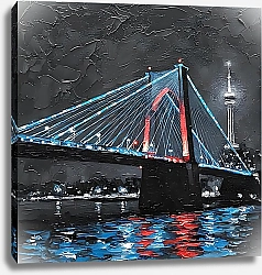 Постер Инна Гаджала Неоновый мост