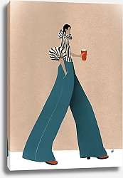 Постер Annieta.Art Кофеманка.