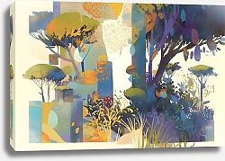 Постер Дарья Воробьева Джунгли