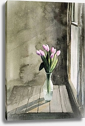 Постер Tatyana Konstantinova Акварель. Тюльпаны