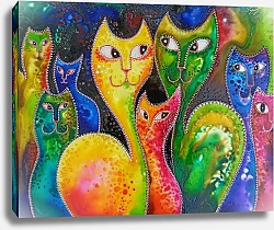 Постер Ирина Губаревич Семейные контрасты