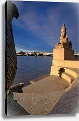 Постер Юрий Дегтярёв Санкт-Петербург. Древний сфинкс на Университетской набережной.