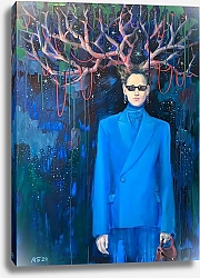 Постер Марго Миро Женский портрет.Леди Олень