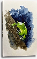 Постер Mariia Bliudik Мария Блюдик Лягушка