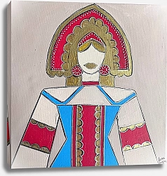 Постер Лена Лангер Русская краса 1